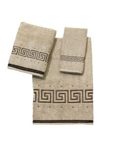 Avanti Pre Athena Embroidered Greek Key Bath Towel
