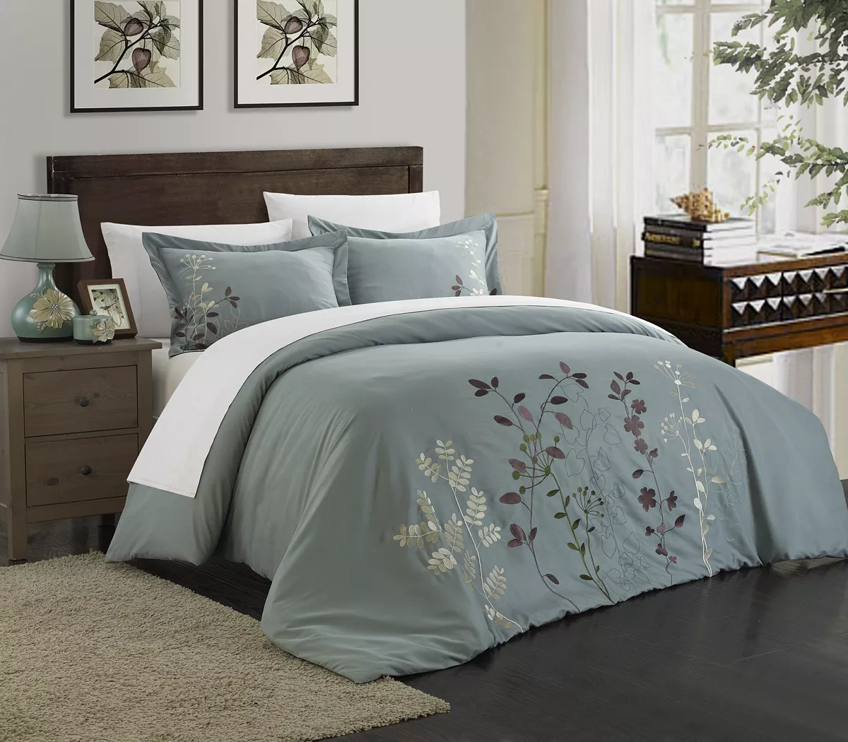 Chic Home Kaylee 7 Pc King Duvet Set 3 Chic Home Kaylee 7 Pc King Duvet Set