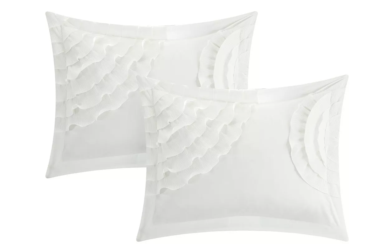 Chic Home Birdy 3 Pc Queen Duvet Cover Set 4 Chic Home Birdy 3 Pc Queen Duvet Cover Set - Image 2