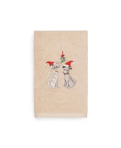 Linum Home Christmas Cute Couple 100% Turkish Cotton Hand Towel 11 Linum Home Christmas Cute Couple 100% Turkish Cotton Hand Towel -Avanti Linens Shop 10743947 fpx
