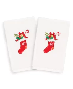 Linum Home Christmas Stocking 100% Turkish Cotton 2-Pc. Hand Towel Set 7 Linum Home Christmas Stocking 100% Turkish Cotton 2-Pc. Hand Towel Set -Avanti Linens Shop 10744037 fpx