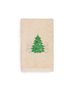 Linum Home Christmas Three Trees 100% Turkish Cotton Hand Towel 11 Linum Home Christmas Three Trees 100% Turkish Cotton Hand Towel -Avanti Linens Shop 10744043 fpx
