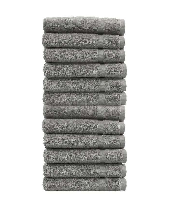 Linum Home Denzi 12-Pc. Washcloth Set 3 Linum Home Denzi 12-Pc. Washcloth Set