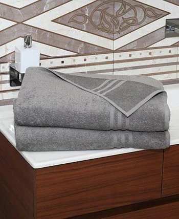 Linum Home Denzi 2-Pc. Bath Sheet Set 4 Linum Home Denzi 2-Pc. Bath Sheet Set - Image 2