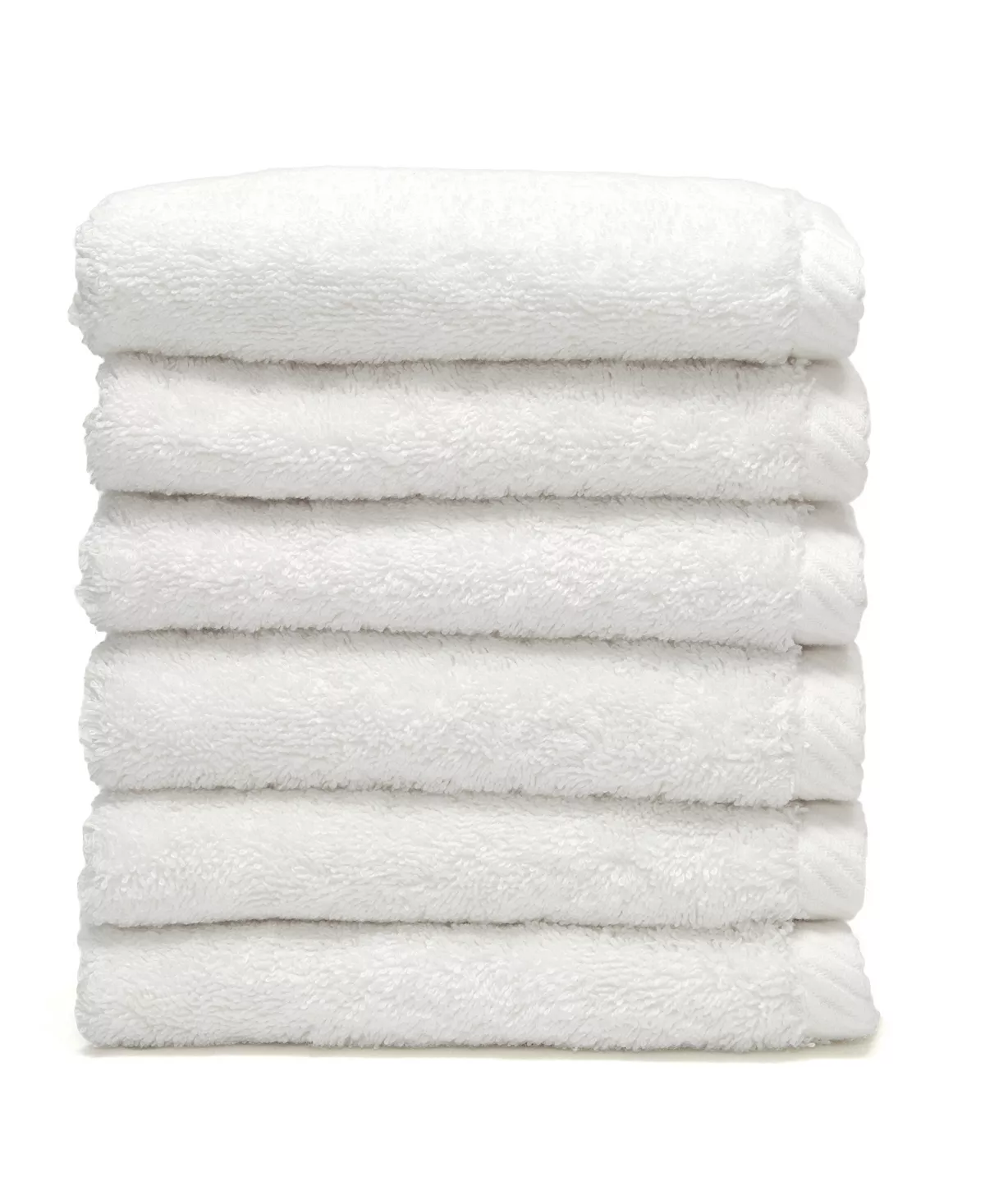 Linum Home Soft Twist 6-Pc. Washcloth Set 4 Linum Home Soft Twist 6-Pc. Washcloth Set - Image 2