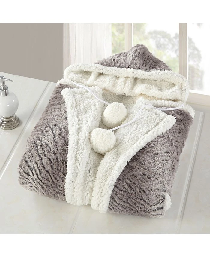 Chic Home Meirav 51x71 Hooded Snuggle 3 Chic Home Meirav 51x71 Hooded Snuggle