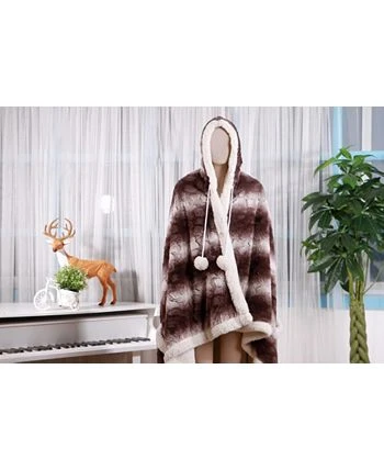 Chic Home Shady 51x71 Hooded Snuggle 4 Chic Home Shady 51x71 Hooded Snuggle - Image 2