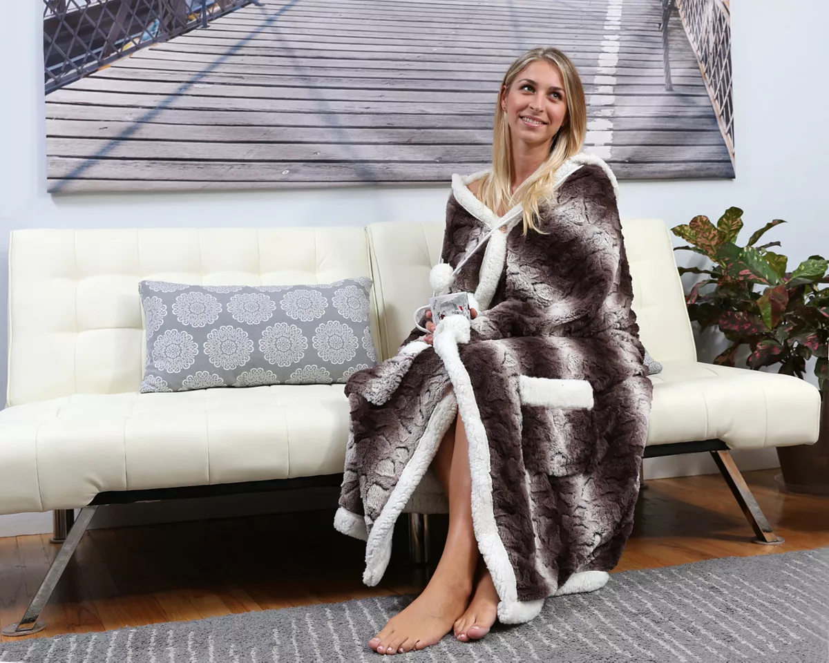 Chic Home Shady 51x71 Hooded Snuggle 9 Chic Home Shady 51x71 Hooded Snuggle - Image 7