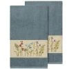 Linum Home Serenity 2-Pc. Embellished Bath Towel Set -Avanti Linens Shop 10776396 fpx