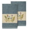 Linum Home Serenity 2-Pc. Embellished Hand Towel Set -Avanti Linens Shop 10776398 fpx