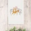 Linum Home Christmas Deer 100% Turkish Cotton Hand Towels