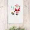 Linum Home Christmas Santa Waving 100% Turkish Cotton Hand Towel 2 Linum Home Christmas Santa Waving 100% Turkish Cotton Hand Towel -Avanti Linens Shop 11010454 fpx 1
