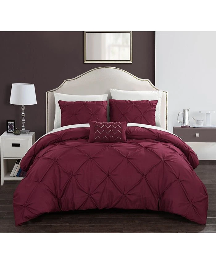 Chic Home Daya 8 Pc King Duvet Set 3 Chic Home Daya 8 Pc King Duvet Set