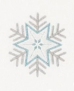 Linum Home Christmas Crystal 100% Turkish Cotton Hand Towel -Avanti Linens Shop 11189772 fpx