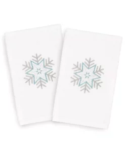 Linum Home Christmas Crystal 100% Turkish Cotton 2-Pc. Hand Towel Set 8 Linum Home Christmas Crystal 100% Turkish Cotton 2-Pc. Hand Towel Set -Avanti Linens Shop 11189781 fpx