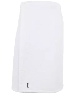 Linum Home 100% Turkish Cotton Terry Personalized Women's Bath Wrap - White 40 Linum Home 100% Turkish Cotton Terry Personalized Women's Bath Wrap - White -Avanti Linens Shop 11336838 fpx