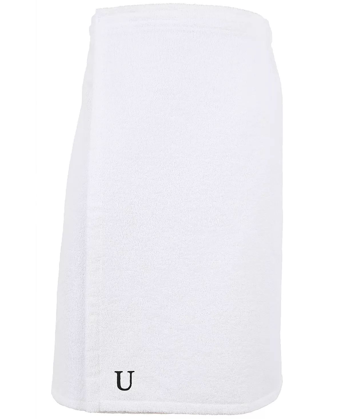 Linum Home 100% Turkish Cotton Terry Personalized Women's Bath Wrap - White 25 Linum Home 100% Turkish Cotton Terry Personalized Women's Bath Wrap - White - Image 23