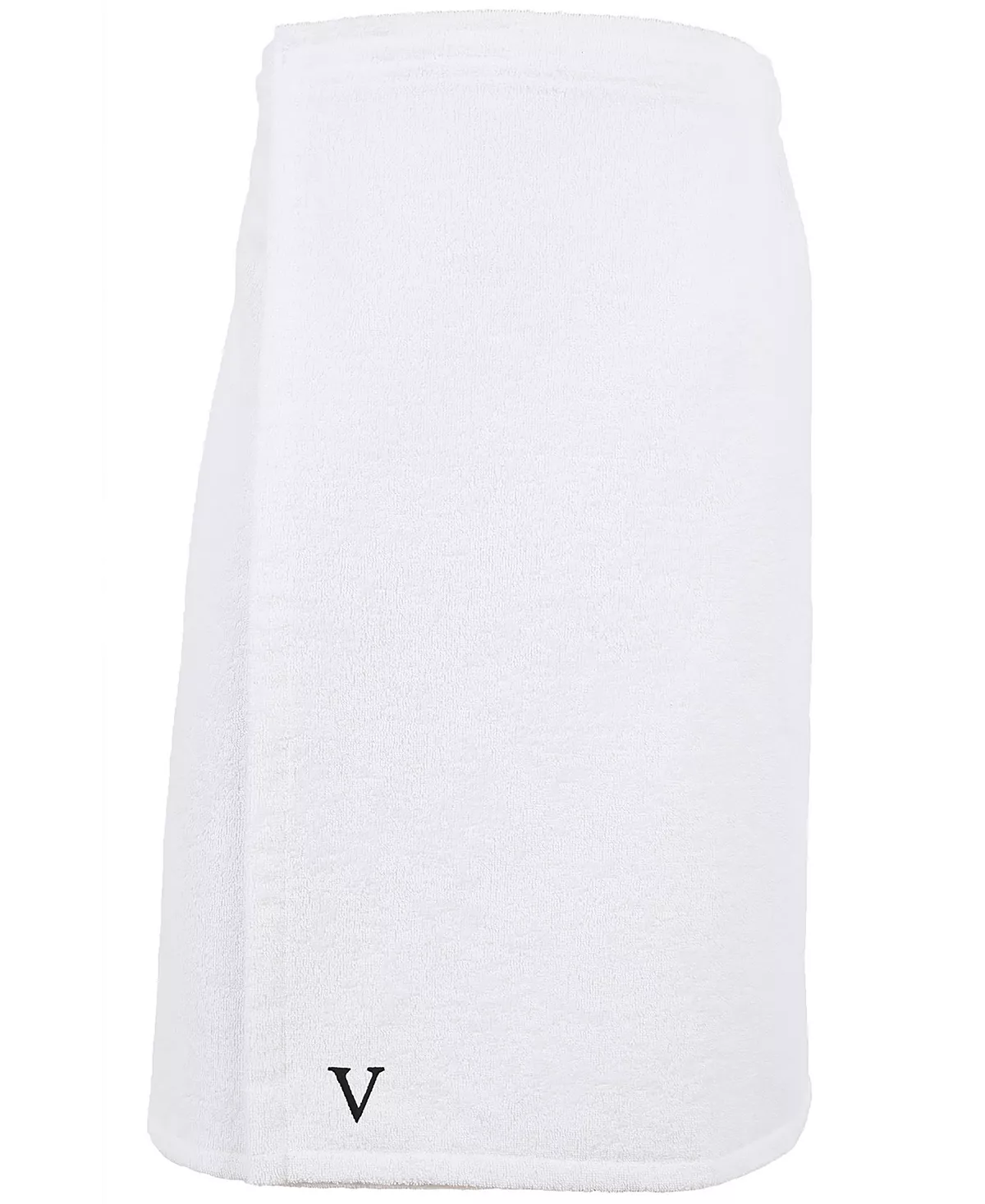 Linum Home 100% Turkish Cotton Terry Personalized Women's Bath Wrap - White 26 Linum Home 100% Turkish Cotton Terry Personalized Women's Bath Wrap - White - Image 24