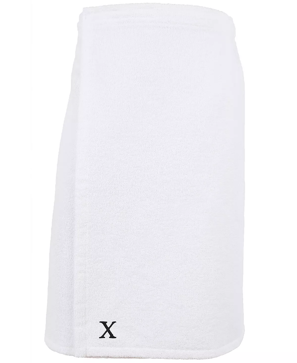 Linum Home 100% Turkish Cotton Terry Personalized Women's Bath Wrap - White 28 Linum Home 100% Turkish Cotton Terry Personalized Women's Bath Wrap - White - Image 26