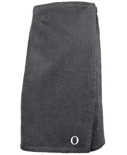 Linum Home 100% Turkish Cotton Terry Personalized Women's Bath Wrap - Dark Grey 46 Linum Home 100% Turkish Cotton Terry Personalized Women's Bath Wrap - Dark Grey -Avanti Linens Shop 11337011 fpx