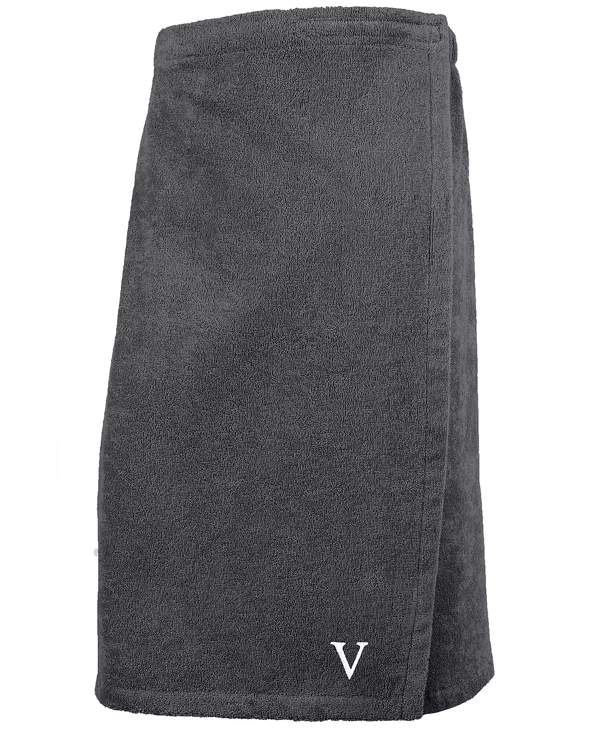 Linum Home 100% Turkish Cotton Terry Personalized Women's Bath Wrap - Dark Grey 26 Linum Home 100% Turkish Cotton Terry Personalized Women's Bath Wrap - Dark Grey - Image 24
