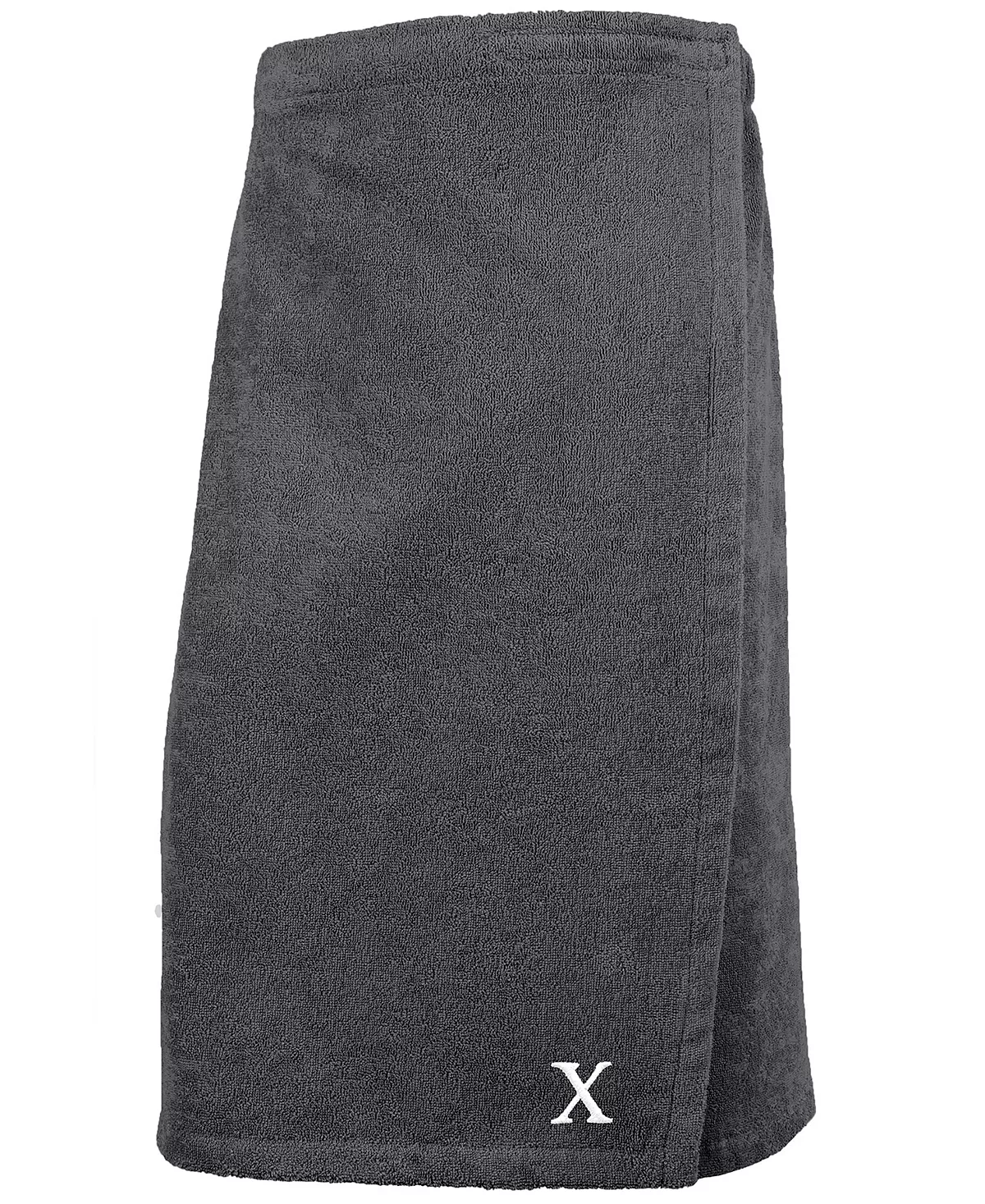 Linum Home 100% Turkish Cotton Terry Personalized Women's Bath Wrap - Dark Grey 28 Linum Home 100% Turkish Cotton Terry Personalized Women's Bath Wrap - Dark Grey - Image 26