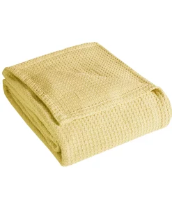Elite Home Grand Hotel Waffle Knit Cotton King Blanket -Avanti Linens Shop 11940458 fpx