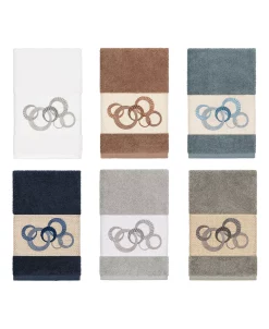 Linum Home Turkish Cotton Annabelle Embellished Hand Towel -Avanti Linens Shop 12721143 fpx