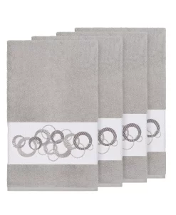 Linum Home Turkish Cotton Annabelle 4-Pc. Embellished Bath Towel Set 15 Linum Home Turkish Cotton Annabelle 4-Pc. Embellished Bath Towel Set -Avanti Linens Shop 12721203 fpx