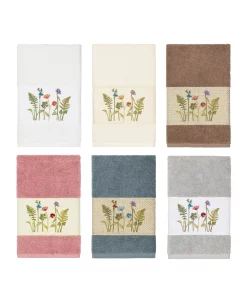 Linum Home Turkish Cotton Serenity Embellished Hand Towel -Avanti Linens Shop 12721866 fpx
