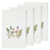 Linum Home Turkish Cotton Serenity 4-Pc. Embellished Hand Towel Set