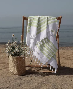 Linum Home Personalized Herringbone Pestemal Beach Towel -Avanti Linens Shop 12776949 fpx