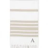 Linum Home Personalized Herringbone Pestemal Beach Towel -Avanti Linens Shop 12777824 fpx