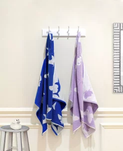 Linum Home Kids 100% Turkish Aegean Cotton Hooded Easy Bath And Beach Wrap For Boys -Avanti Linens Shop 13629099 fpx