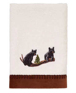 Avanti Black Bear Lodge Hand Towel