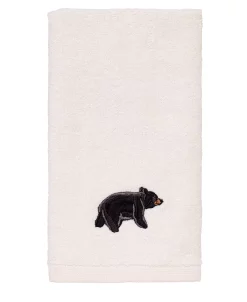 Avanti Black Bear Lodge Fingertip Towel
