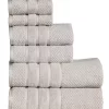 FEATHER & STITCH, NY Eather And Stitch Waffle 6-PC. Towel Set 1 FEATHER & STITCH, NY Eather And Stitch Waffle 6-PC. Towel Set -Avanti Linens Shop 14359247 fpx