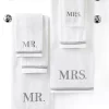 Avanti Bath Towels, Mr. & Mrs. Towel Collection