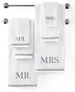 Avanti Bath Towels, Mr. & Mrs. Towel Collection