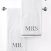 Avanti Bath Towels, Mr. Or Mrs. 27 X 50 Bath Towel 1 Avanti Bath Towels, Mr. Or Mrs. 27 X 50 Bath Towel -Avanti Linens Shop 1451912 fpx