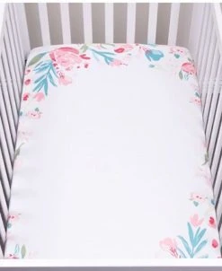 Trend Lab Painterly Floral Photo Op Crib Sheet -Avanti Linens Shop 14562447 fpx