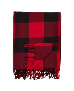 Saro Lifestyle Buffalo Plaid Fringed Throw 10 Saro Lifestyle Buffalo Plaid Fringed Throw -Avanti Linens Shop 14872919 fpx