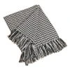 Saro Lifestyle Houndstooth Design Throw 2 Saro Lifestyle Houndstooth Design Throw -Avanti Linens Shop 14873202 fpx