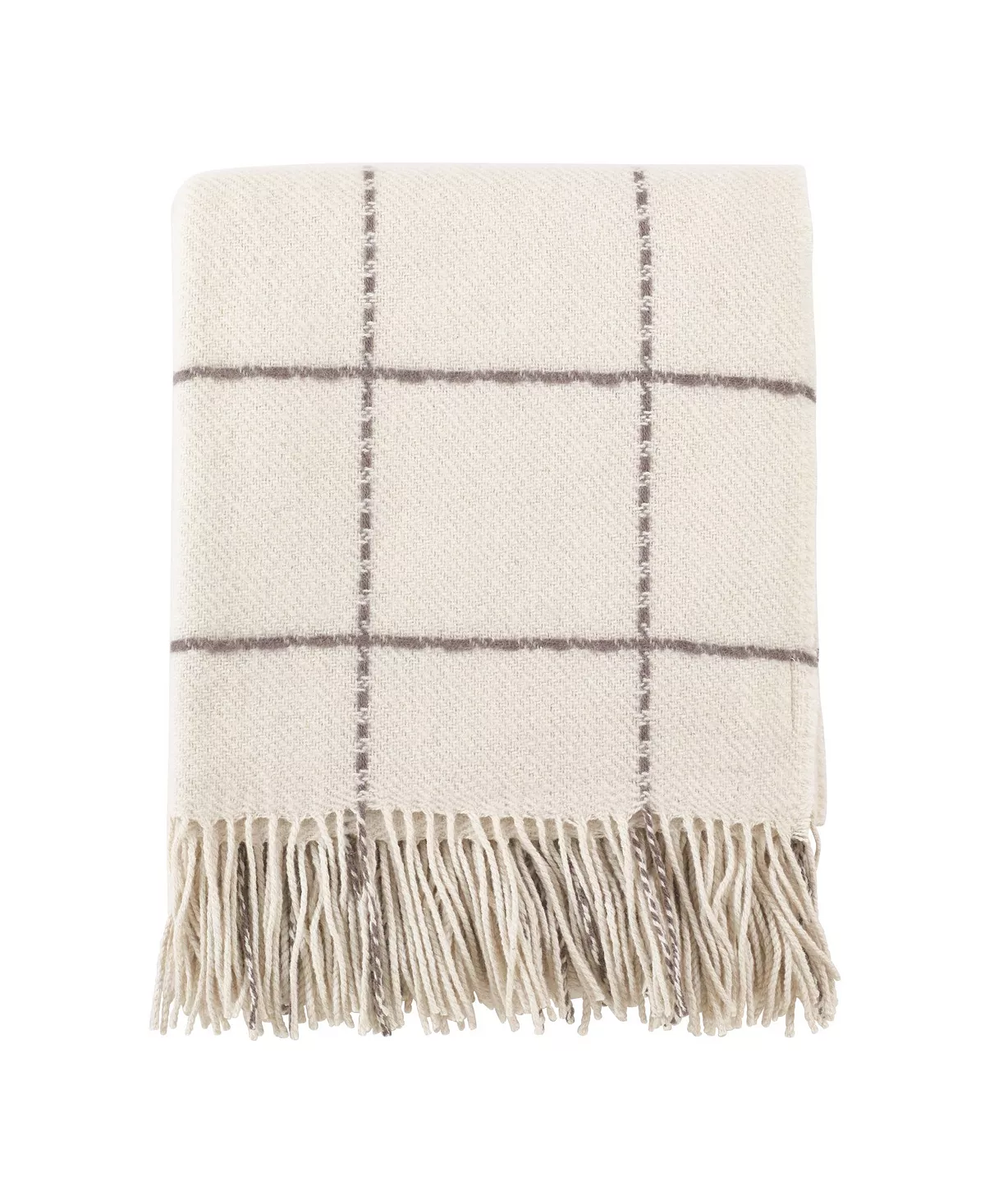 Saro Lifestyle Windowpane Throw 3 Saro Lifestyle Windowpane Throw