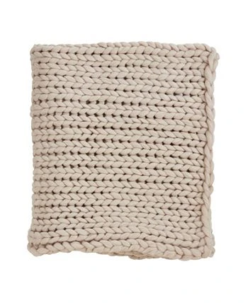 Saro Lifestyle Chunky Woven Knit Throw 7 Saro Lifestyle Chunky Woven Knit Throw - Image 5