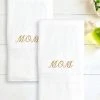 Linum Home 100% Turkish Cotton Mom 2-Pc. Hand Towel Set 2 Linum Home 100% Turkish Cotton Mom 2-Pc. Hand Towel Set -Avanti Linens Shop 15143610 fpx