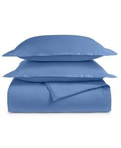 Charter Club 100% Supima Cotton 550 Thread Count 3 Pc. Duvet Cover Set, Full/Queen, Created For Macy's