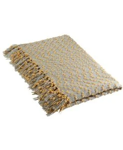 Saro Lifestyle Woven Nubby Throw