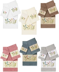 Linum Home Serenity 3-Pc. Embellished Towel Set -Avanti Linens Shop 15826803 fpx 1