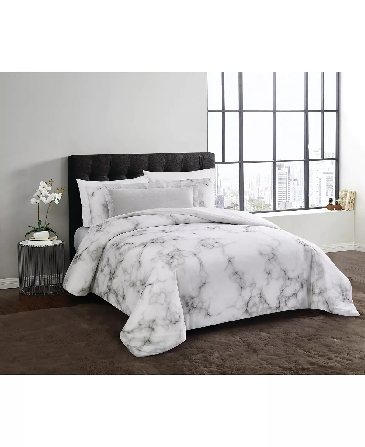 Vince Camuto Home Amalfi Full/Queen Duvet Cover Set 6 Vince Camuto Home Amalfi Full/Queen Duvet Cover Set - Image 4